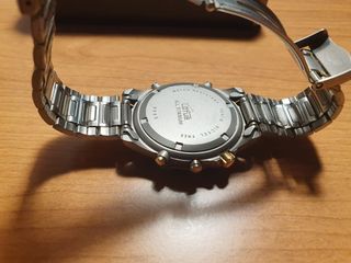 Reloj Lotus Cronógrafo Alarma Titanio Oro Plata