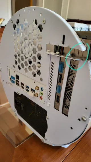 Caja PC Mars Gaming Cyclon Blanca