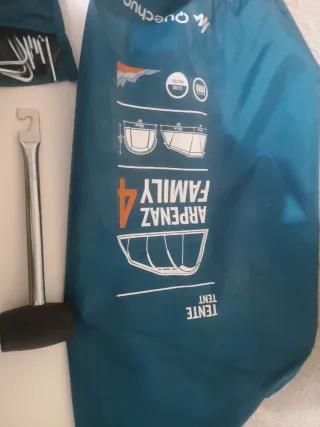 Tienda campaña Arpenaz Family 4 Decathlon