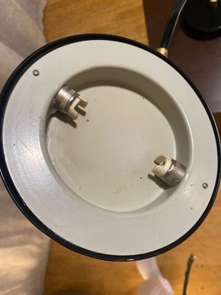 Lampada da Scrivania Vintage Nera