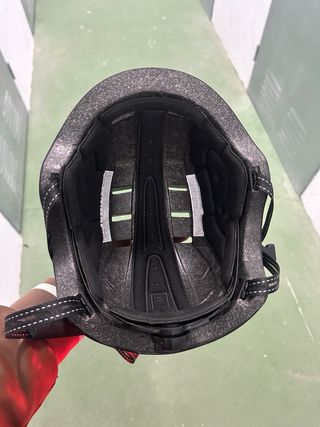 Casco patinete con luces LED talla L