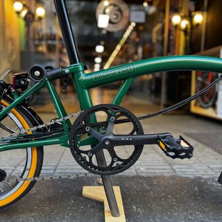 Brompton C-Line Explore M6L Racing Green Custom