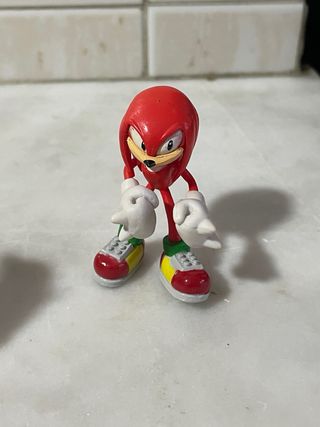 Figuras Sonic, Tails e Knuckles