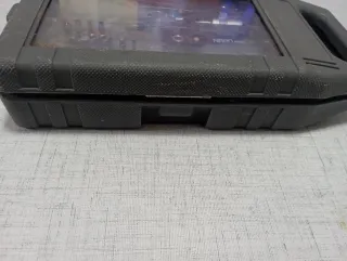 Juego de destornillador con puntas y vasos