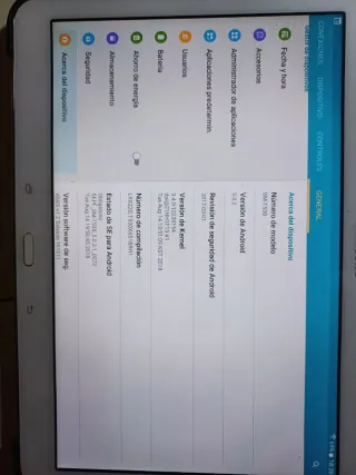 Tablet Samsung SM-T530