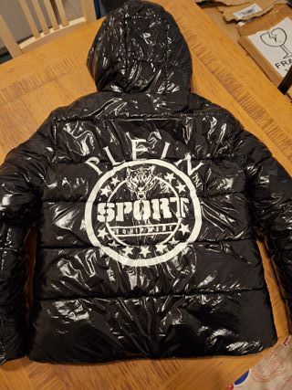 Piumino Plein Sport Tiger Nero Taglia L