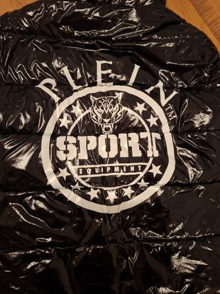 Piumino Plein Sport Tiger Nero Taglia L