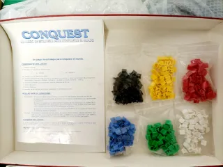 Divertido Juego de mesa de estrategia Conquest