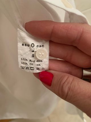 Blusa Camisera Blanca