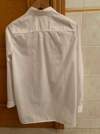 Blusa Camisera Blanca