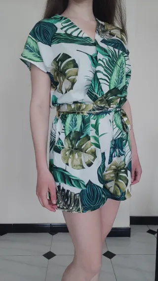 Mono corto estampado Talla Única