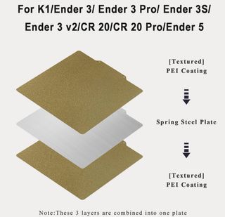 NUEVA! Placa magnética para impresión 3D 235x235mm