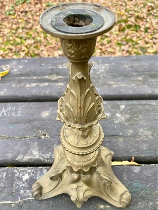 Candeleros Calamina Antiguos