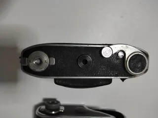 Cámara Kodak Retina IIIc Plata y Marrón