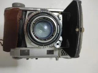 Cámara Kodak Retina IIIc Plata y Marrón