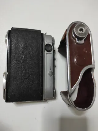 Cámara Kodak Retina IIIc Plata y Marrón