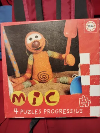 Puzzle Mic Super3 Educa 4 Puzzles Progresivos