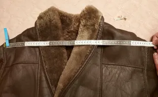 Casaco de pele forrado a pelo
