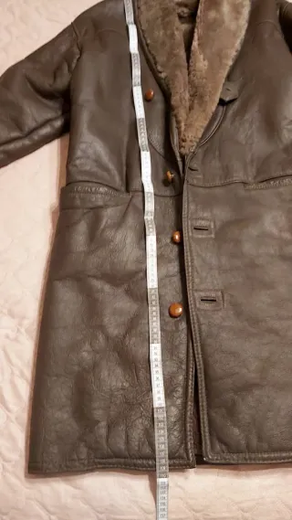 Casaco de pele forrado a pelo