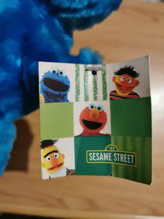 Peluche Triki Barrio Sésamo 25 cm