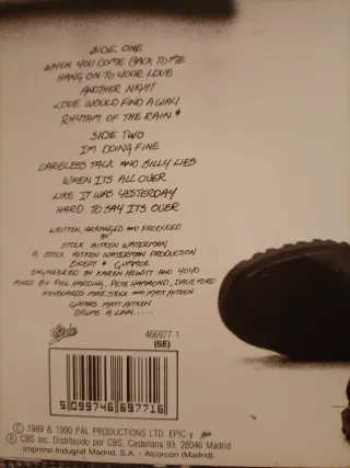 Jason Donovan Between The Lines vinilo LP 33 RPM