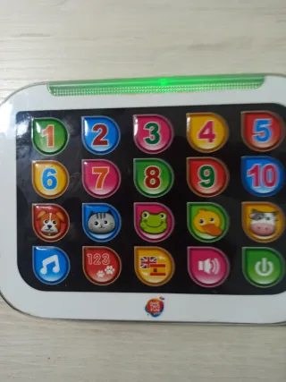 Tablet Interactiva Bebé Números Animales