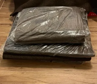 Pack de 2 Mantas Lana 2,50m x 1,50m Azul