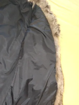Abrigo de pelo de zorro