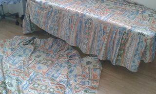 2 Colchas EDREDÓN- REIG MARTI (cubre cama individu