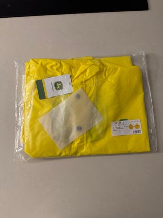 Poncho Pioggia John Deere Bambino Giallo