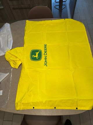 Poncho Pioggia John Deere Bambino Giallo