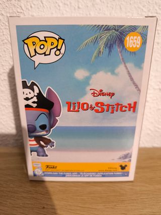 Funko Pop 1659 Stitch Pirata