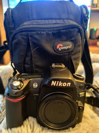 Cámara Nikon D80 Reflex Negra
