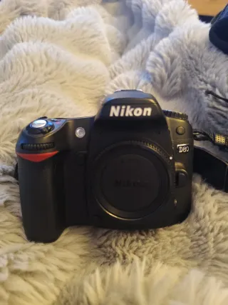 Cámara Nikon D80 Reflex Negra