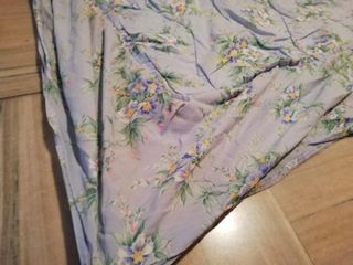 Colcha FLORES azul MEDIANA - Chollo