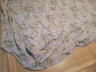 Colcha FLORES azul MEDIANA - Chollo