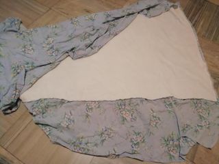 Colcha FLORES azul MEDIANA - Chollo