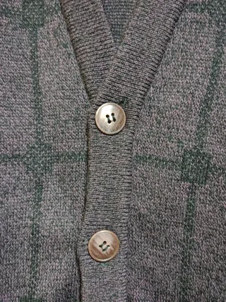 Chaleco de punto hombre talla L