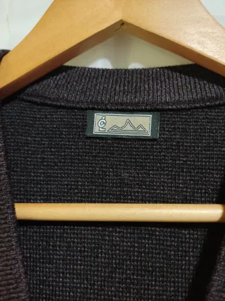 Chaleco de punto hombre talla L