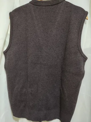 Chaleco de punto hombre talla L