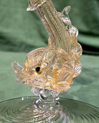 Portacandele vetro A. Seguso anni '60