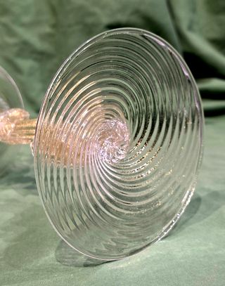 Portacandele vetro A. Seguso anni '60