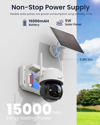 CAMARA 4G LTE TARJETA SIM NO WIFI 4MP PANEL SOLAR