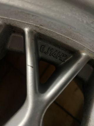 Juego de Llantas BWA 14” 4x100