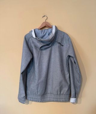Abrigo cortavientos Volcom Mujer Gris