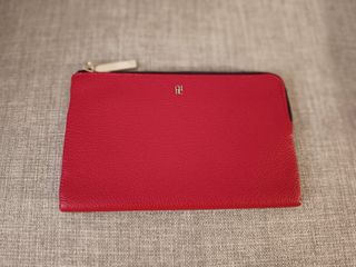 Cartera Carolina Herrera Roja y Plateada