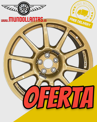 LLANTAS BRAID FULLRACE A 18x8 DORADO/GOLD