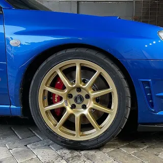 LLANTAS BRAID FULLRACE A 18x8 DORADO/GOLD