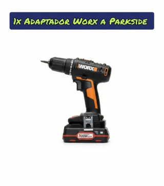 ㊗️1x Adaptador Worx a Parkside㊗️