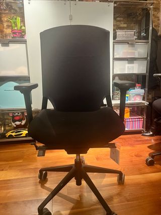 Silla de oficina Ergotango Byplax Negra